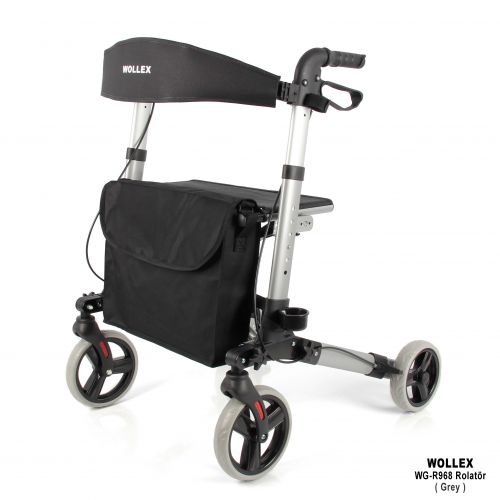 WOLLEX WG-R968 Alüminyum Tekerlekli Rolatör WOLLEX WG-R968 Alüminyum Tekerlekli Rolatör